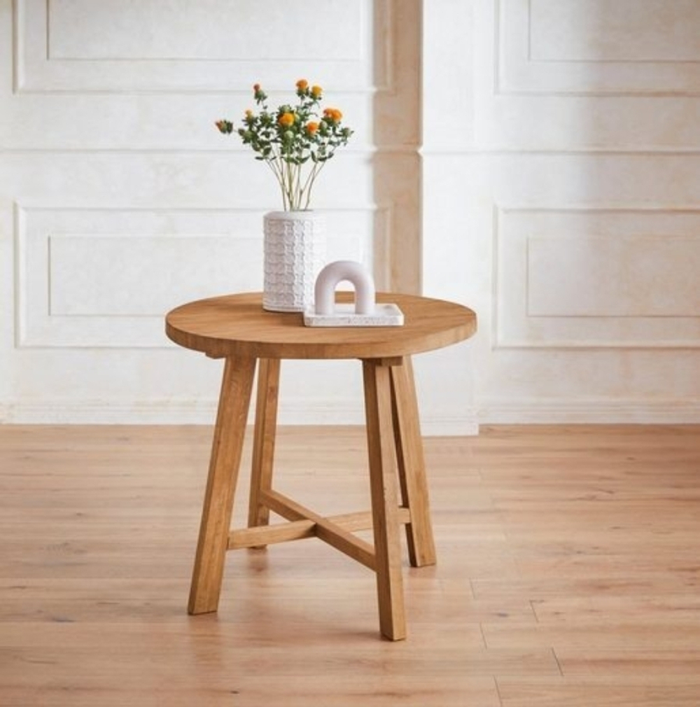 Стол обеденный Таула, круглый, массив дуба