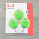 Крючок самоклеящийся 3шт "Идиллия" VETTA