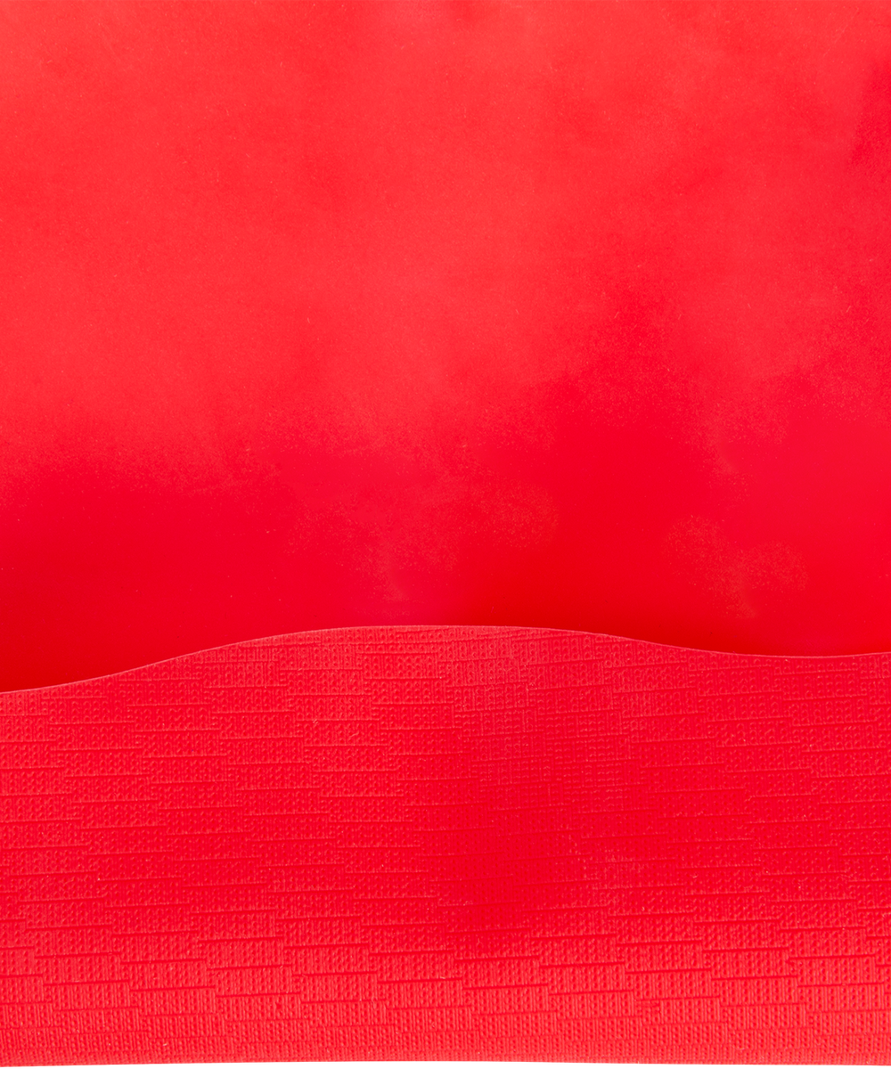 Шапочка для плавания Nuance Red, силикон, подростковый