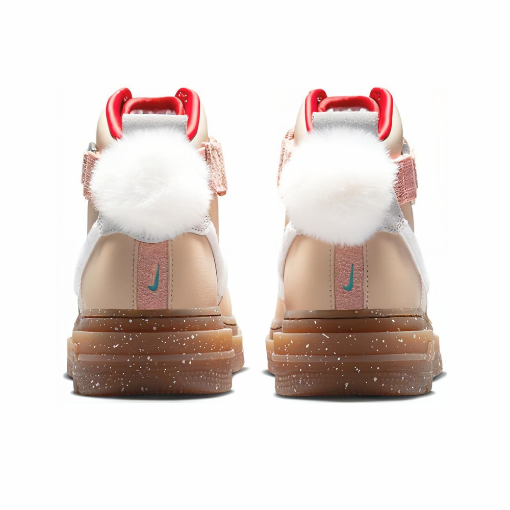 Кроссовки Nike AF1 High (с помпоном)