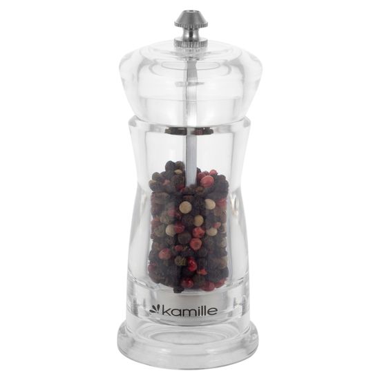 Набор для специй мельница и солонка на подставке Kamille КМ-7053