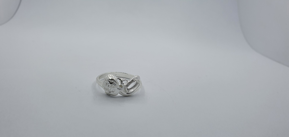 Восковка кольцо "Лев" (овал 6.00 х 3.00 мм - 1 шт.; 1 деталь)