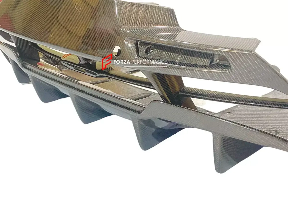 Карбоновый кожух заднего бампера для McLaren 720S 2017-2023 МакЛарен тюнинг