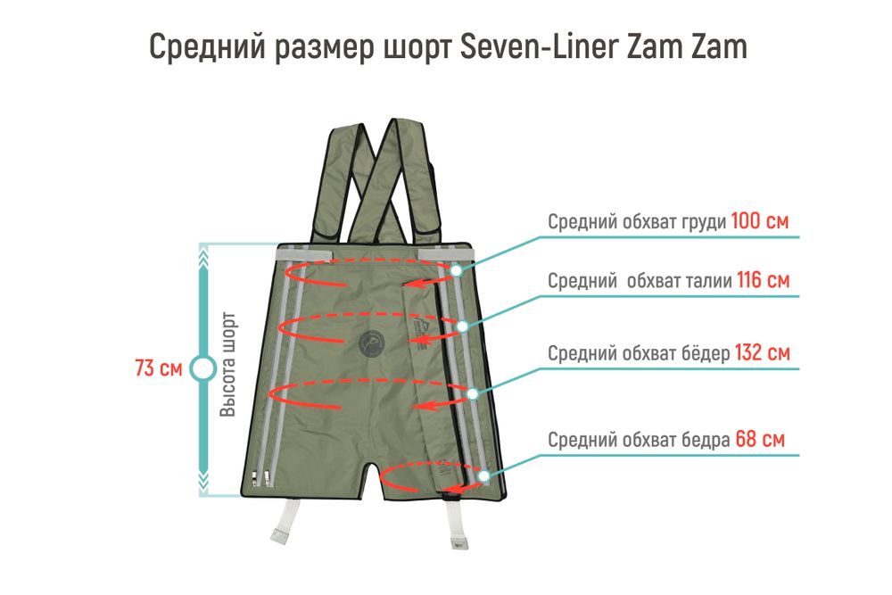 Манжета шорты Seven Liner Zam Zam