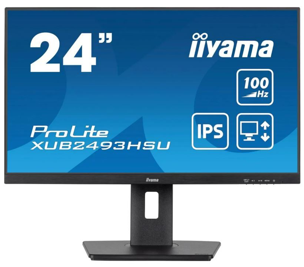Монитор 23,8" Iiyama ProLite XUB2493HSU-B7