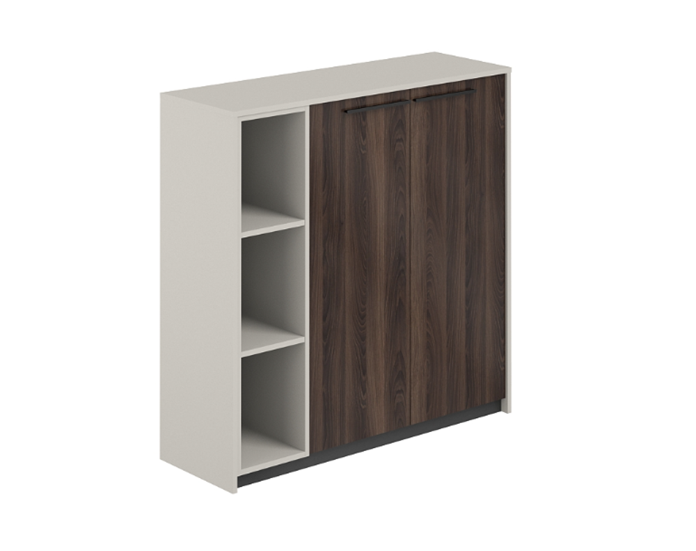 Шкаф средний со стеллажом RF.402.PG.DA.PG REEF (РИФФ)