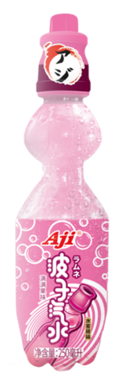 Газированный напиток Aji со вкусом персика