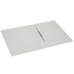 Папка-скоросшиватель картонная KUVERT, А4 формат, 300 гр, мелованный двусторонний, белый