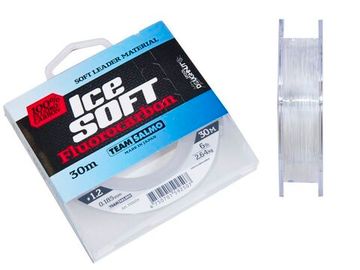 Леска монофильная Team Salmo ICE SOFT FLUOROCARBON 30 м, 0,18 мм