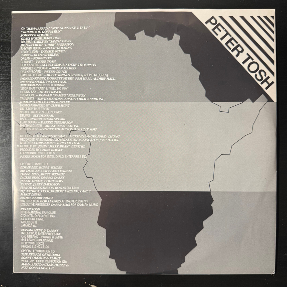 Peter Tosh ‎– Mama Africa (Португалия 1983г.) Т