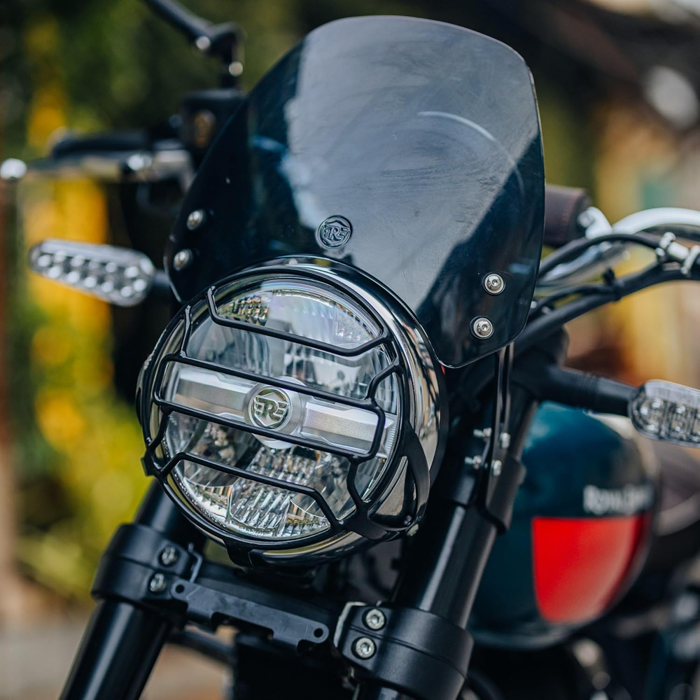 Защита фары Royal Enfield, черного цвета, арт. 1990522