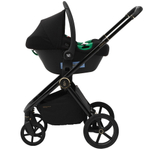 Коляска 4 в 1 Sweet Baby Ricci Air + автокресло Elegante Plus с базой i-Size ISOFIX DK780 Steel Grey (Air)