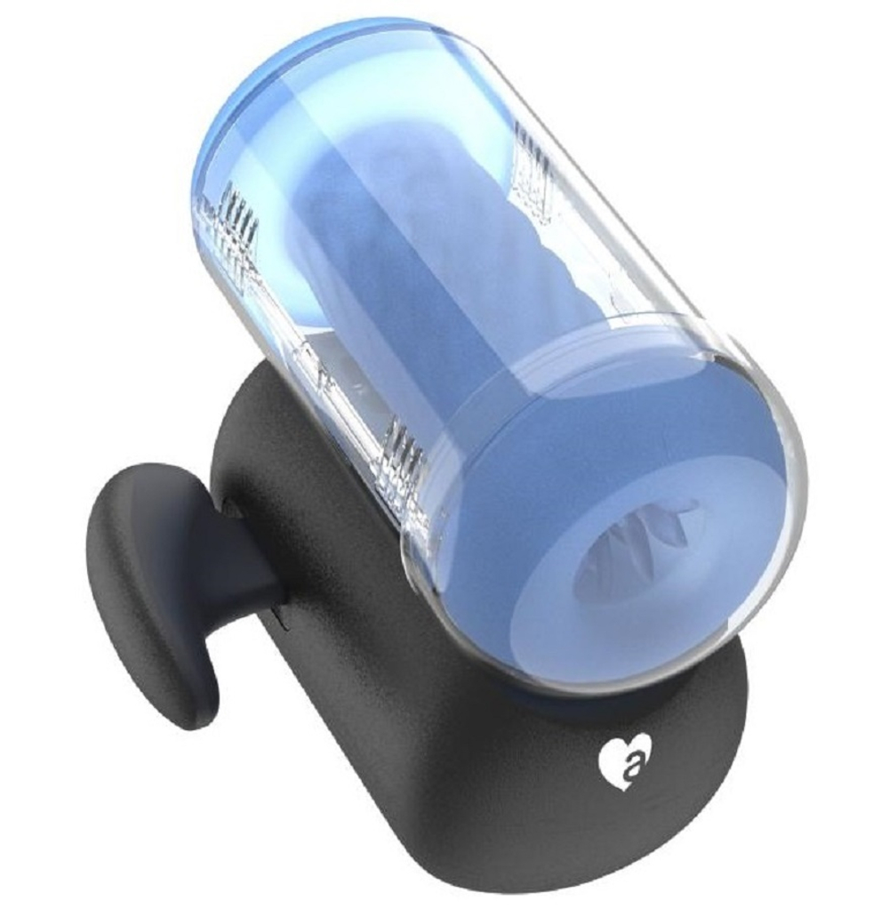 Мастурбатор робот Black Knight Thrusting с пенетрацией 15.4 см