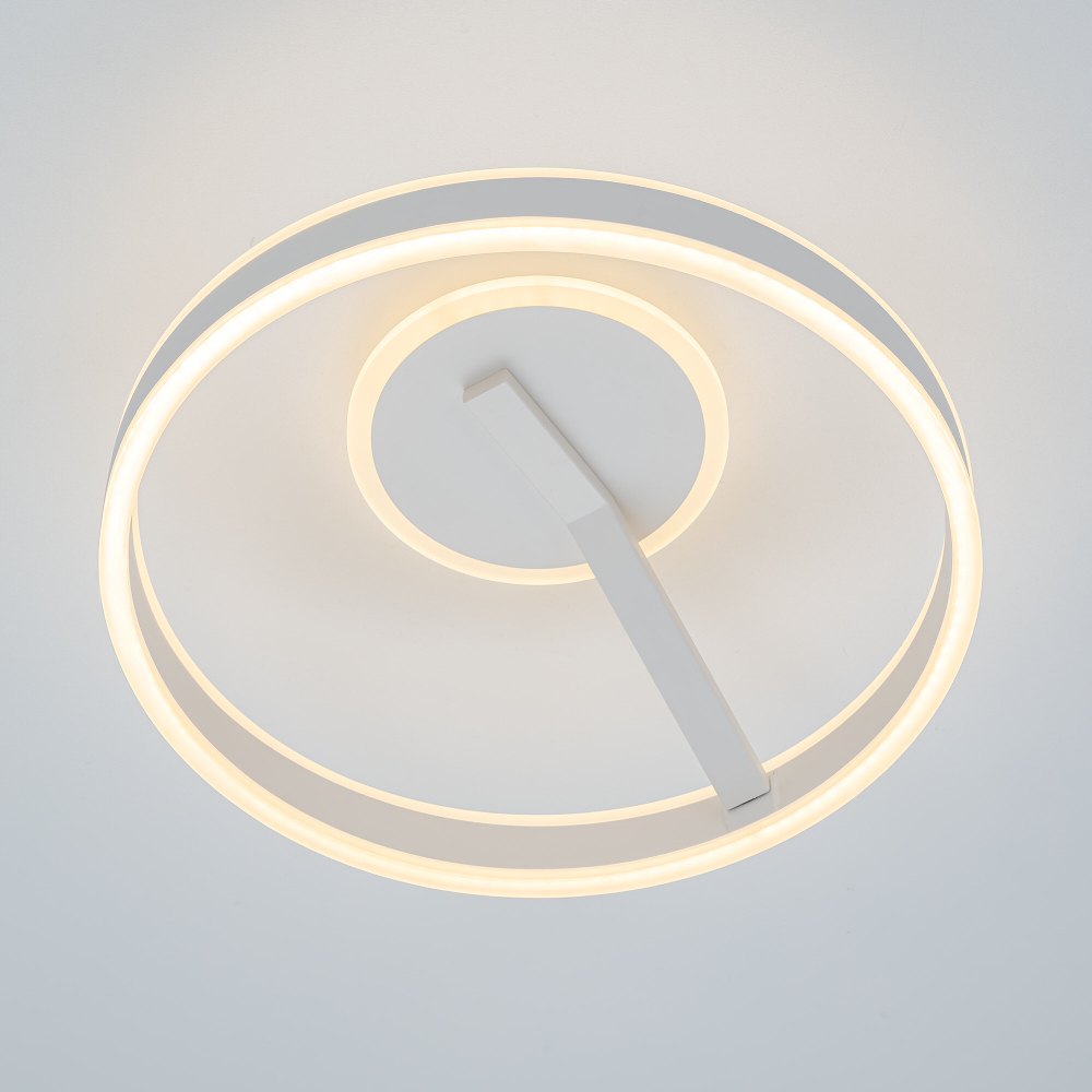 Citilux Дуэт CL719740 LED Люстра с пультом Белая