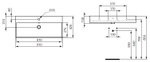 Умывальник Ideal Standard STRADA K078601