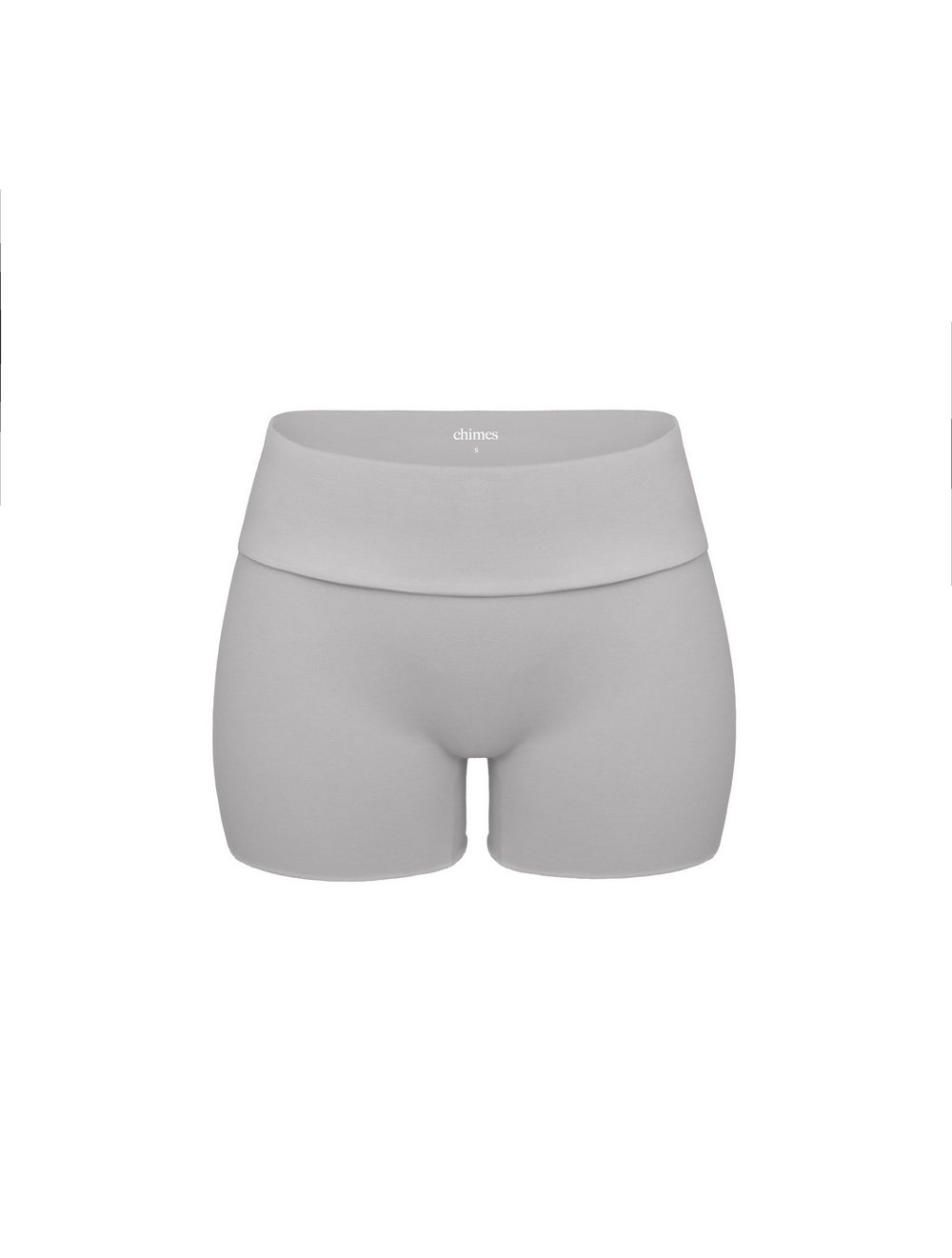 grey fold over shorts