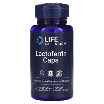 Life Extension Lactoferrin Caps 60 vcaps, Лактоферрин