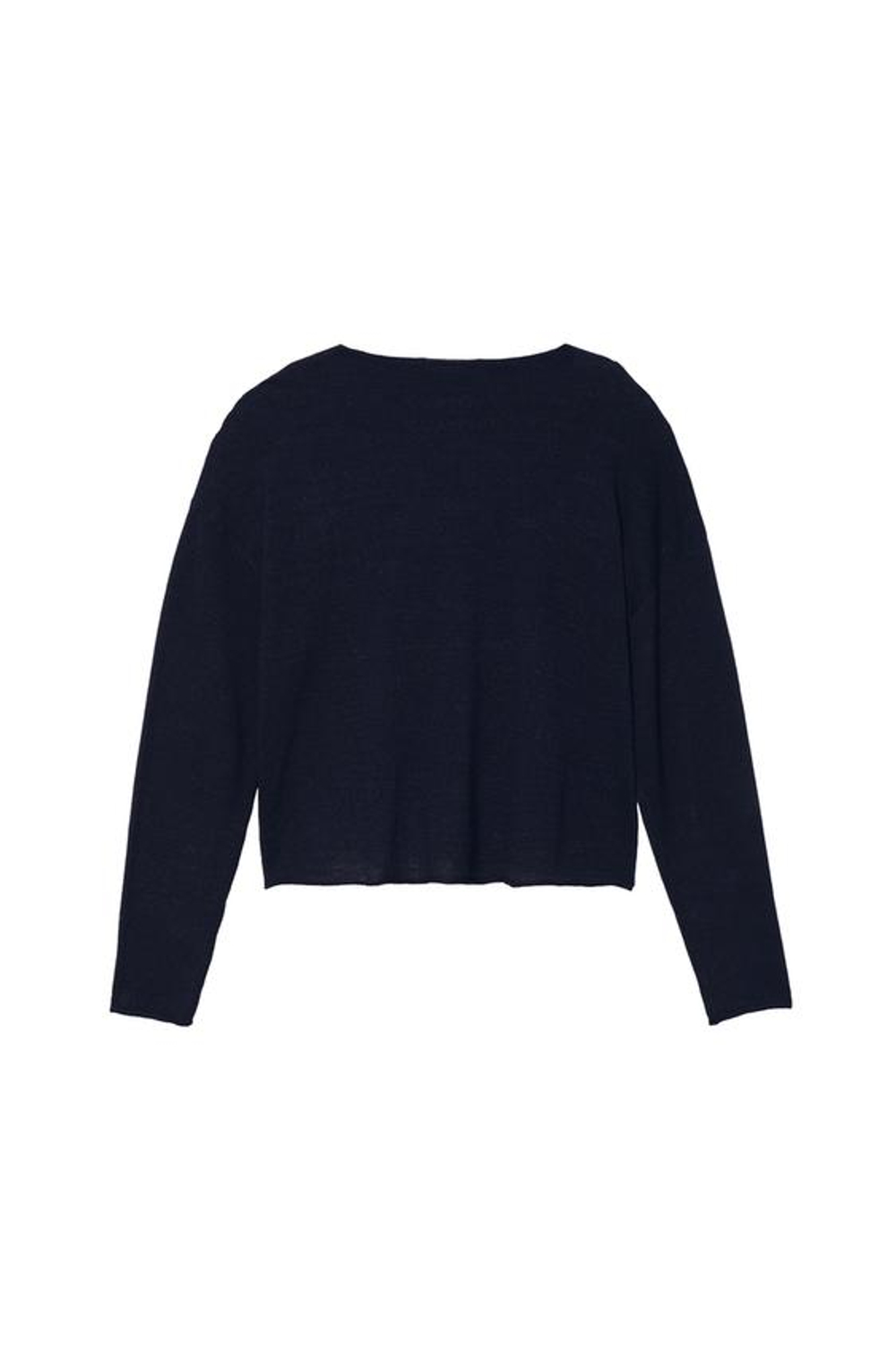 ZARA X BENITO ANTONIO СВИТЕР УКОРОЧЕННОГО КРОЯ, СИНИЙ
