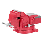 Тиски слесарные, 100 мм, поворотные, с наковальней Matrix