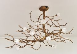 Люстра Lotus Branch Copper