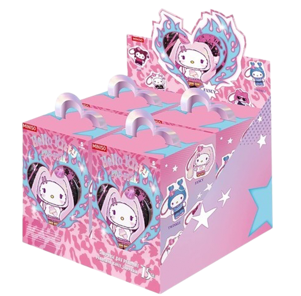 Рандомный брелок Blind Box MINISO Hello Kitty Pop Star