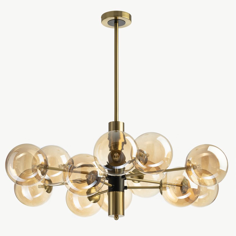 Citilux Нарда CL204190 Люстра на штанге Бронза