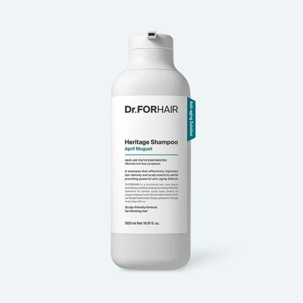 Dr.ForHair Heritage April Muguet Shampoo 500ml Антивозрастной Шампунь против выпадение