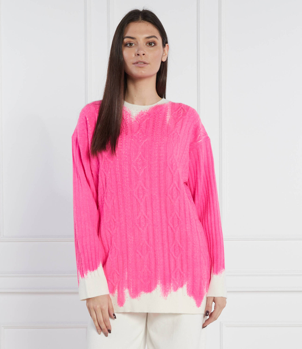 свитер Twinset Actitude - розовый(222AQ3082)