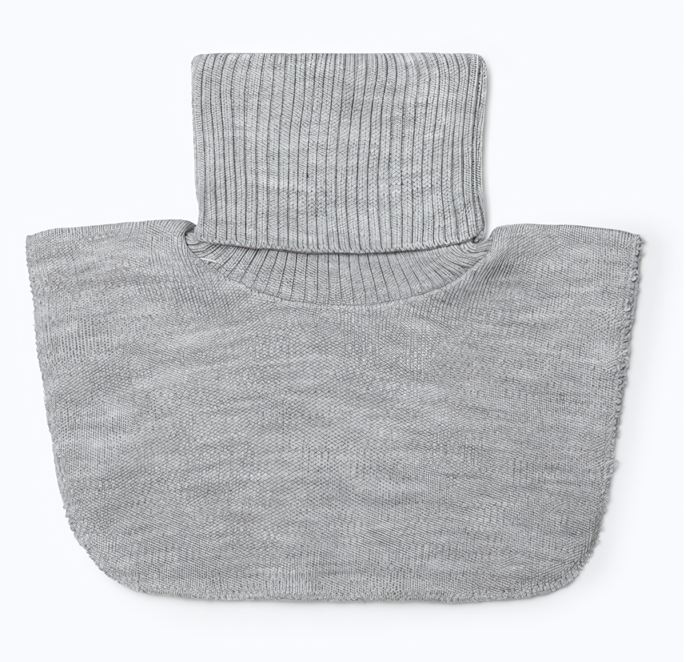 Манишка детская, цвет св.серый, р. 52/ 9925349 Прикиндер