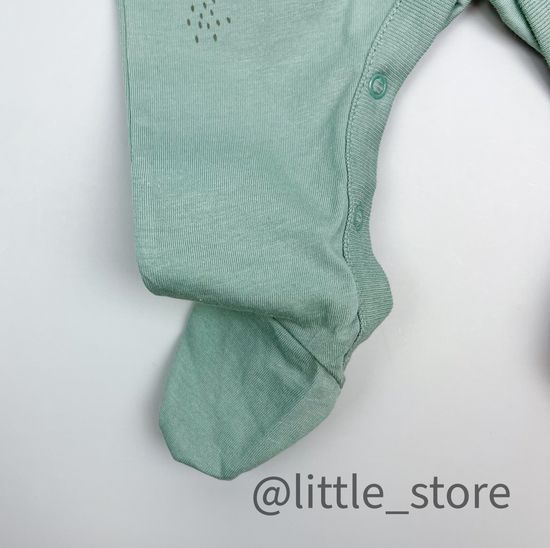 Слип хлопковый "Весенняя зелень" холодная мята