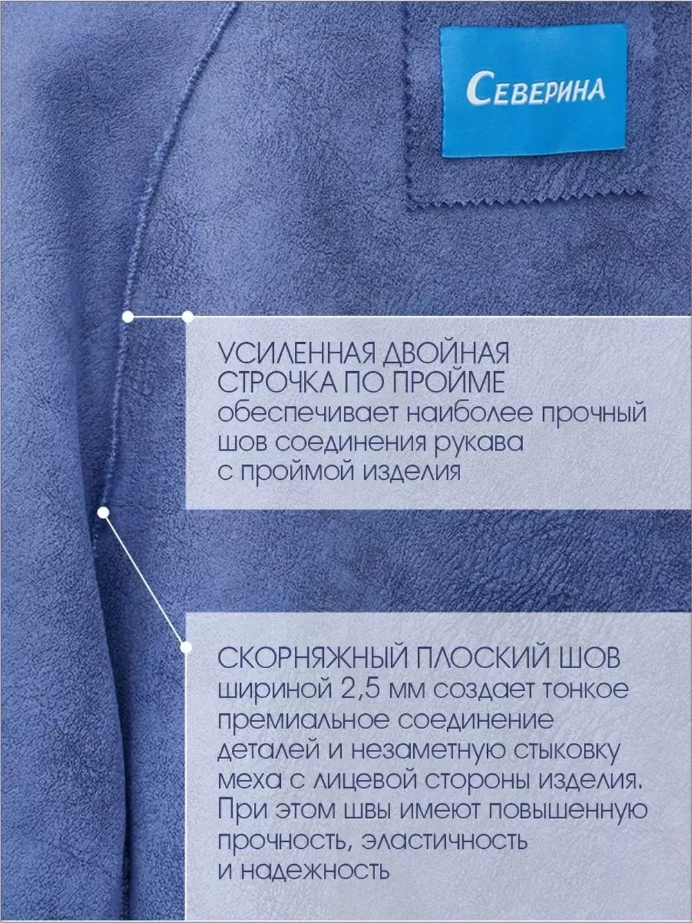 Искусственная шуба чебурашка тедди, голубая, Северина