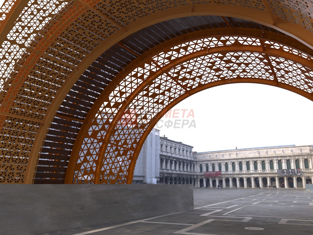 Пергола Ракушка