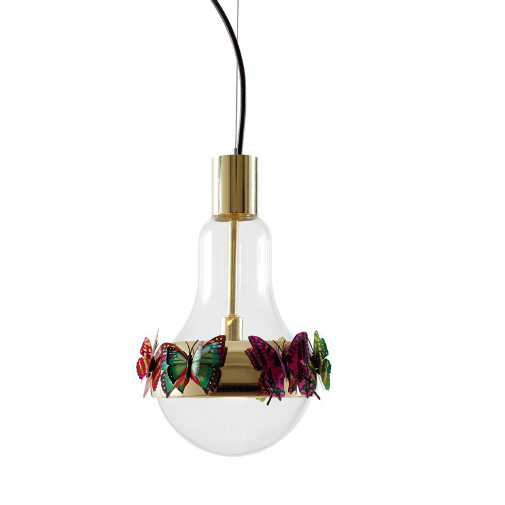 Pendant design lamp  Flatterby 3 by Ingo Maurer
