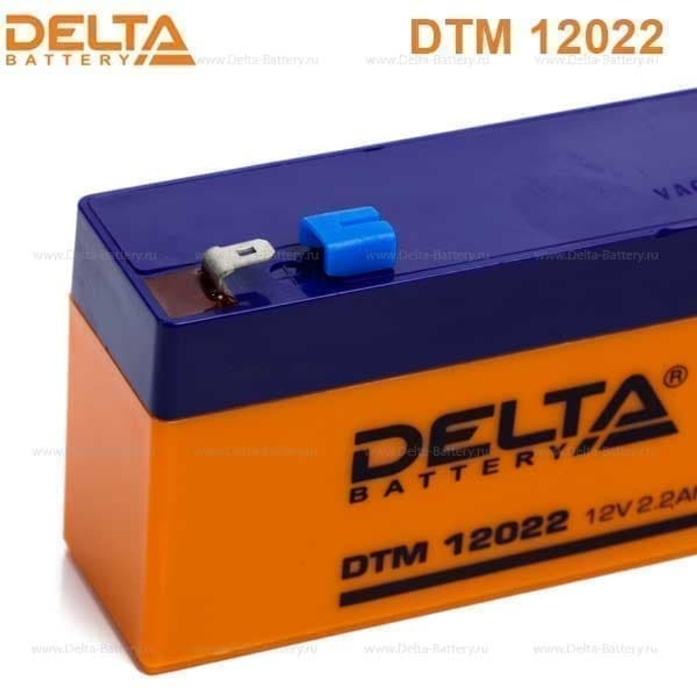 Аккумуляторная батарея Delta DTM 12022 (12V / 2.2Ah)