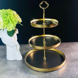 Lenardi 122-041 Трехъярусная этажерка MULTICOLOR в под.уп.(х6)Фарфор