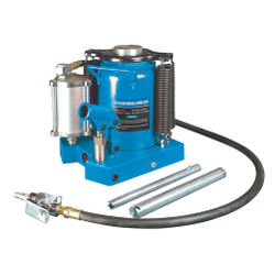 Бутылочный домкрат пневмогидравлический на 35 тонн, SD2003, синий, СТАНКОИМПОРТ