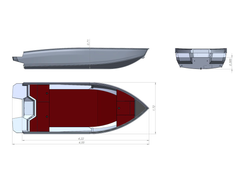 Алюминиевая лодка Xstream 420