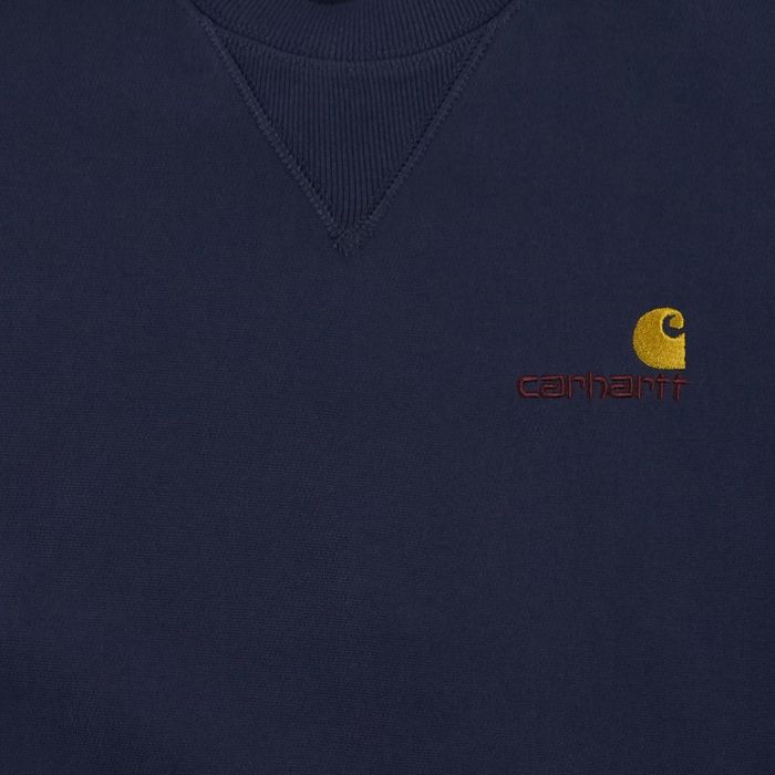 Толстовка мужская Carhartt WIP American Script Sweatshirt артикул:I025475 - купить в магазине Дайс