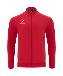 Джемпер тренировочный на молнии JÖGEL PREMIER PerFormDRY Training FZ Jacket, красный