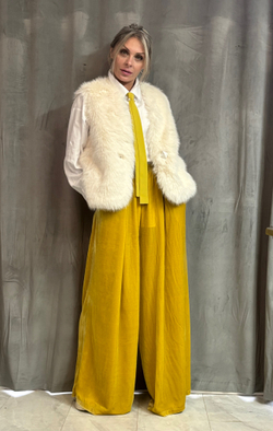 Палаццо /бархат /50% шелк /50% хб