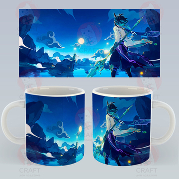 Кружка "Genshin Impact / Геншин - Сяо и Венти"