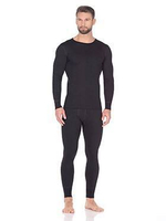 Термобелье мужское Montero City Line Cotton Comfort MCLCC0102 черный