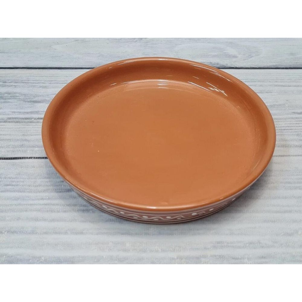 Тарелка d 20 см h3,5 см 450 мл "Псковский" керамика ПГ [6]