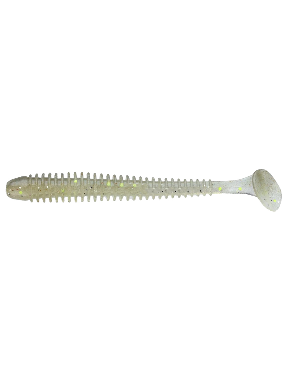 Приманка силиконовая Keitech Swing Impact 4.5" #417 Gold Flash Minnow, 3 упаковки по 6 штук