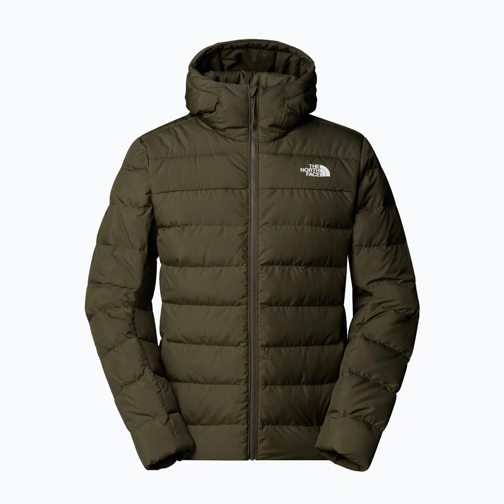 Пуховик The North Face Aconcagua III Hooded темно-зеленая