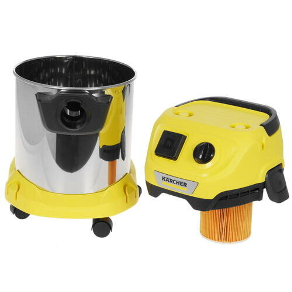 Хозяйственный пылесос KARCHER WD 3 P S V-17/4/20 (YSY) *EU 1000 Вт,17 л,шланг 2 м (1.628-190.0)
