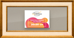 Рамка 20x50 для постера и фотографий RPS0161550-13