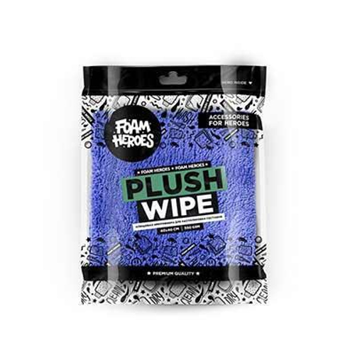 Foam Heroes Plush Wipe плюшевая микрофибра для располировки составов 40х40см, 550г/м2