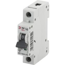 Автоматический выключатель ЭРА PRO NO-901-58 ВА47-63 1P 40А кривая C 6кА