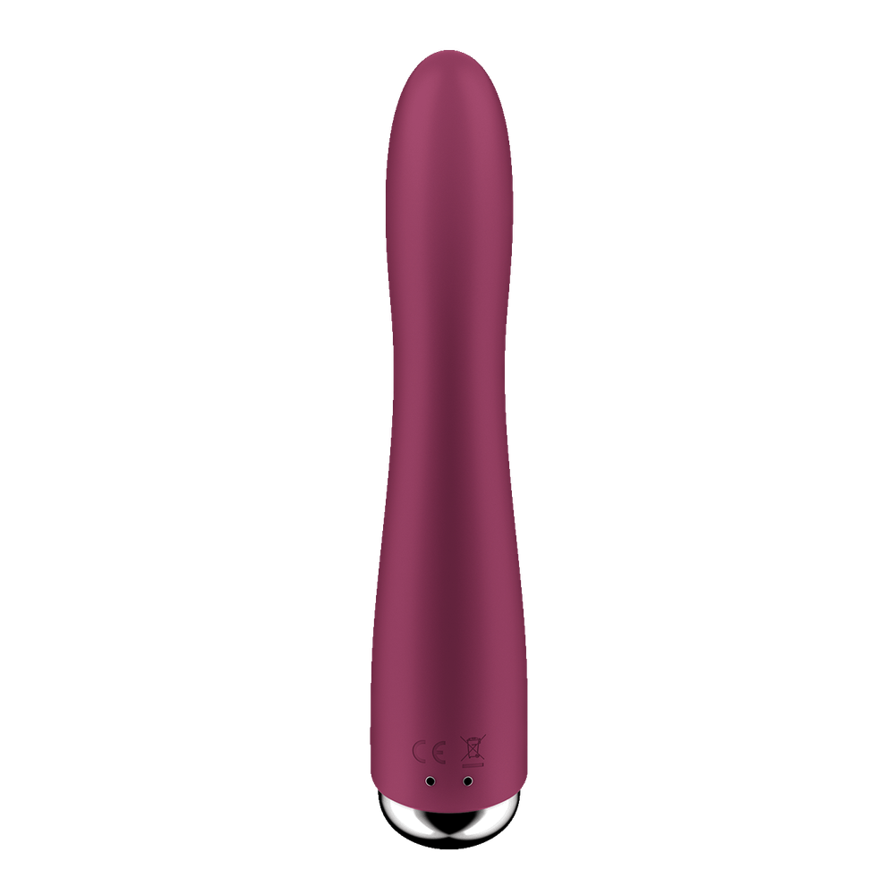 Вращающийся вибратор Satisfyer Spinning Vibe 1, красный